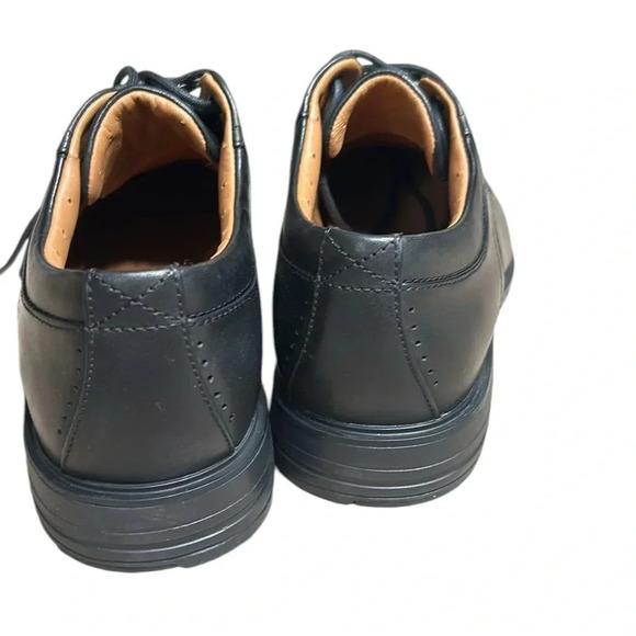 Clark’s  UNKENNETH WAY shoes men ,leather ,lambskin,NEW! ,black ,size 8 & 13 - Picture 8 of 16